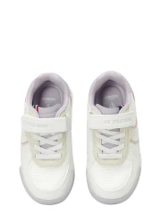 U.S. Polo Assn. Numa 5Fx White Girls' Sneakers
