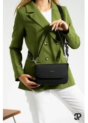 Just Polo Original Women's Mini Special Design Luxury Soft Leather Adjustable Cross Column Strap Shoulder Bag