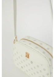 Pierre Cardin White Monogram Women's Shoulder Bag 05PO22Y1534