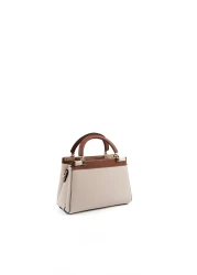 Silver Polo Silver & polo beige - taba sp1193 women's handbag