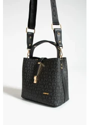 Just Polo Women's New Season Black Shoulder Bag