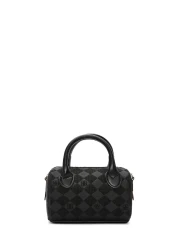 Derimod Women's Black Long Strap Printed Mini Crossbody Bag 25Sbd 200226