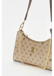 Pierre Cardin Gold Monogram Women's Shoulder Bag 05PO22Y1565