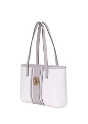 U.S. Polo Assn. White-A.Gray Women's Us8029 Online Exclusive Life Bag