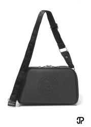 Just Polo Original Women's New Season 5 Compartment Luxury Soft Leather Adjustable Cross Column Strap Shoulder Bag