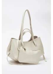  Shoes حقيبة كتف نسائية مع محفظة إكرو TAKSS25OC00070