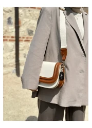 Night Fiona Model Linen Tan - Women's Hand and Shoulder Bag