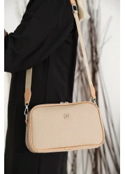 Just Polo Justpolo Women's Mink 6 Compartment Purse Wallet Set