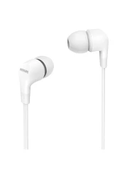 Philips Wired In-Ear Earphone TAE1105WT/00, White
