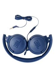 JBL Tune 500 Wired Headphone With Deep JBL Pure Bass Sound Blue