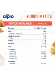 Alpro Almond Unsweetened Drink, 100% Plant-Based, Lactose Free 1L + Pack of 2