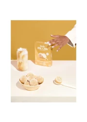 ليتل مورز كراميل كالم جولدن أشقر شوكولاته بآيس كريم موتشي 192 غرام