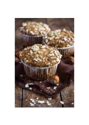 بوبس ريد ميل حبوب الشوفان العضوية عالية الألياف خالية من المواد المعدلة وراثيًا، 510 غرام