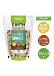 Earth Goods Organic Gluten Free Choco Nuts Muesli 340g
