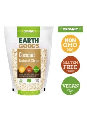 Earth Goods Organic Coconut Natural Chips 100g