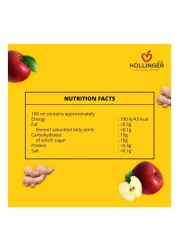 Hollinger Bio Apple Ginger Juice 1L