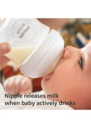 Philips Avent Natural Response Baby Milk Bottle For Newborns And Up BPA Free, 250ml