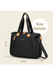 حقيبة حفاضات السفر Pack and Go للأطفال من Little Story - أسود