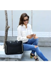 Little Story Matilda Diaper Bag - Black