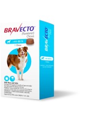 BRAVECTO Tick and Flea Chewable Tablet for dogs Pet Health Supplements 20-40 KG