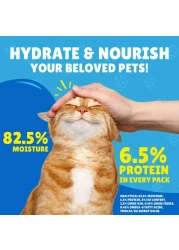 Purina Friskies Salmon, Tuna and Vegetables in Gravy Wet Cat Food, 400g