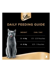 Sheba Chicken Premium Loaf Fine Food for Cats, 70g Pack of 12