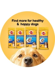 Pedigree Dentastix Treats for Large Breed Dog 7 Treats, 270g