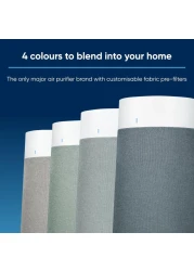 Blueair Genuine Prefilter Fabric Cover For Blue Max 3350I Air Purifier In Seabed Blue