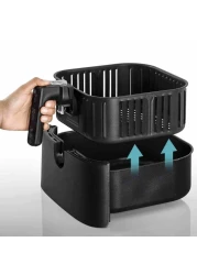 بلاك آند ديكر مقلاة هوائية رقمية 4.3 لتر XL AF700-B5 - أسود