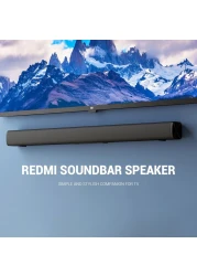 Xiaomi Redmi MDZ &ndash; 34 &ndash; DA Bluetooth / Wired TV Soundbar Speaker Hi-Fi Sound Wall-mounted / Desktop (BLACK)