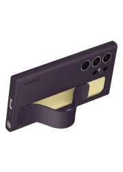 Samsung Standing Grip Case Cover for Galaxy S24 Ultra Violet