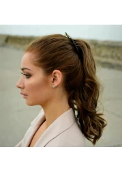 Banana Hair Clip for Thick Fine Curly Hair Vintage Clincher Combs Tool Accessories Fishtail Hair Clip Combs Double Banana Clip Set for Women Girls