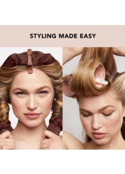 KitschAlligator Clips for Hair Alligator Hair Clips for Styling Sectioning Roller Clips for Hair Rollers Hair Tools Volume Hair Clips for Makeup Pink Hair Accessories for Women 3pc Multi Color