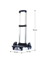 Eazy Kids Universal School Bag TROLLEY - Blue