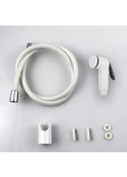 bathroom set bathroom cleaning white shataf faucet ABS flower watering car washing pet bath pressure adjustable