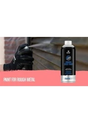 Montana Colors MTN PRO Forging Effect Paint - Black - Spray Paint 400ml