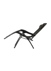 HEXAR Foldable Camping Chair Zero Gravity Folding Lounge Chair Outdoor Lounge Gravity Chair Camping Reclining Lounge Chair with Pillow and Hand Rest Multipurpose Adjustable Chair