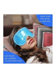 Gel Beads Face and Eye Masks Kit Hot Cold Mask Cooling Ice Heat Facial Eye Pack Therapy with a w