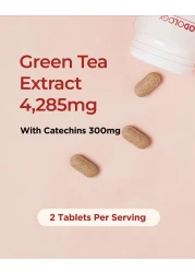 FOODOLOGYColeology Cut Pack of 160 Tablets 30 Days Green Tea Extract Vitamins Minerals