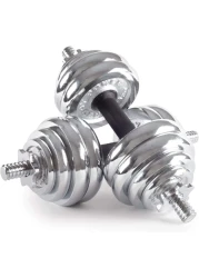 ULTIMAX adjustable Fitness Dumbbell Weights for Fitness Dumbbells Gym Dumbbell Set Adjustable Dumbbell Set with Barbell Connecting Rod Gym Weights-30kg