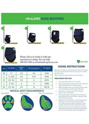 Healers Medical Dog Boots and Bandages Large