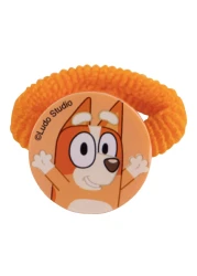 Luv Her Bluey Girls 20 Piece Accessory Set with 3 Barrettes 4 Snap Hair Clips 5 Elastics and 8 Terry Ponies Ages 3