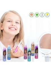 Townley Girl Barbie 12 Piece Plant Based Lip Gloss Girls Party Favors First Makeup Set for Girl Perfect for Parties Sleepovers and Birthday Gifts Ages 3