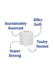 Repurpose 100 Bamboo Toilet Paper 3 Ply Tree Free Plastic Free Packaging 12 Rolls 300 Sheets per Roll FSC Certified