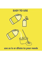 أوريجينالي ييلو منظف خل مركز متعدد الأغراض برائحة الليمون العضوي 1.89 لتر