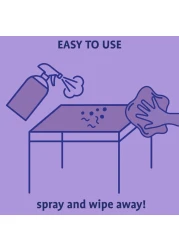 أوريجينالي ييلو بخاخ منظف من الخل متعدد الأغراض برائحة اللافندر العضوي 0.47 لتر