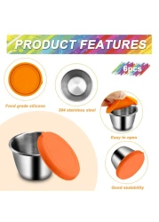 10PCS Food Storage Bags Silicone Leakproof Reusable Storage Bags Reusable Snack Bags Silicone for Home Food Storage Kids School LunchPicnic and Travel Salad Dressing Container