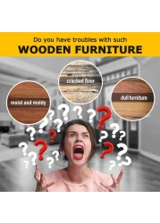 CARGEN Beeswax Furniture Polish Wood Seasoning Beeswax for Furniture Wood Polish for Floor Tables Chairs Cabinets for Home Furniture to Protect and Care 1pcs Wood Wax and Sponge