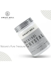 AWAFI MILL Menthol Crystal - Pure and Refreshing Crystals for Aromatherapy (Bottle of 50 gram / 1.7 Oz)