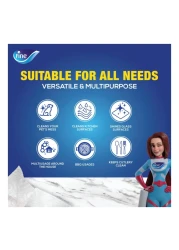 فاين كيتشن سوبر برو لفة مناديل مطبخ ورقية بثلاث طبقات 60 ورقة 6 لفائف